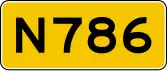 Provincial highway 786 shield}}