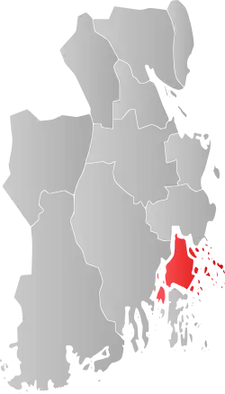 Nøtterøy within Vestfold