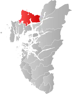 Vindafjord within Rogaland