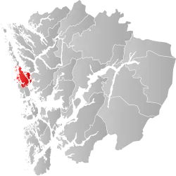 Fjell within Hordaland