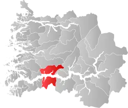 Kyrkjebø within Sogn og Fjordane