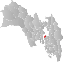 Nesodden within Akershus