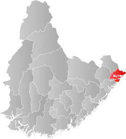 Risør within Agder