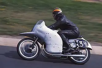 NSU Rennmax G.P. 250 cc (15 cu in) O.H.C. TWIN (1953)