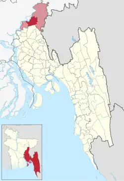 Location of Nabinagar