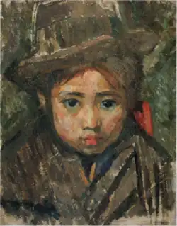 Girl with a Hat, 1912