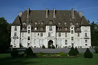The chateau in Nanteau-sur-Lunain