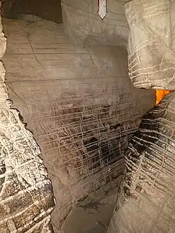 Narrow Passage Through Belum Caves