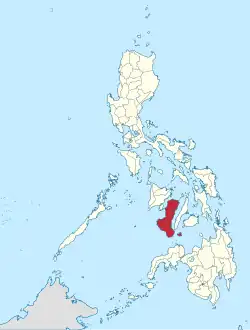 Map of the Philippines highlighting the Negros Island Region