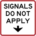 Signals do not apply