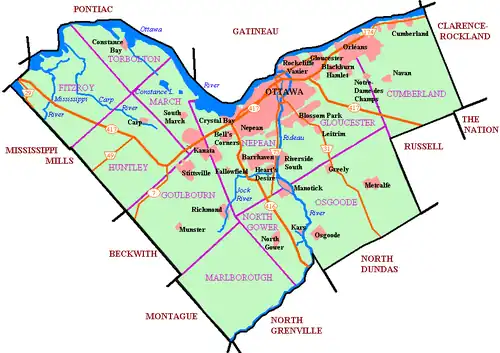 Dunrobin is located in Ottawa