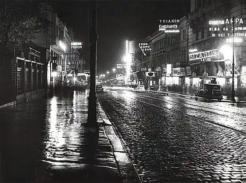 Bulevardul Regina Elisabeta in 1932