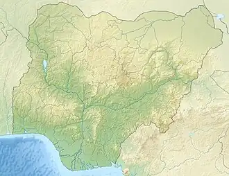 Kainji Dam is located in Nigeria