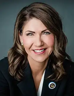 Governor Kristi Noem of South Dakota (2019–present)