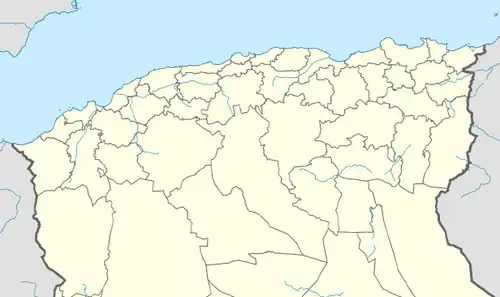 2016–17 Algerian Women's Volleyball League is located in Northern Algeria