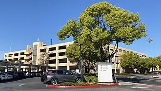 North parking garage