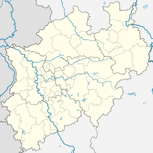 Münster is located in North Rhine-Westphalia