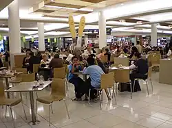The main food court, 2009