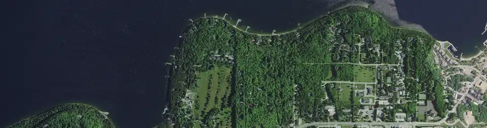 Northwestern side of the village