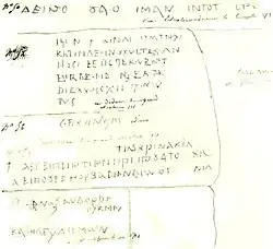 A sketch of Nubian inscriptions
