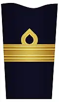 Sleeve insignia for a brigadier general[h] (2003–present)