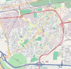 Street map of Pinelands