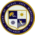 Official seal of Ocean City, Maryland