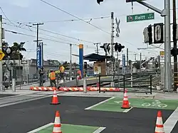 Raitt Street station platform