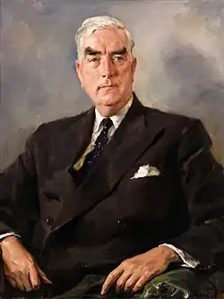 Official Portrait of Robert Menzies