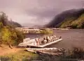 Old Ferryboat at McCall's Ferry by Herman Herzog, c. 1875-1880