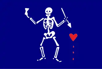 Interpretation of Charles Harris' flag