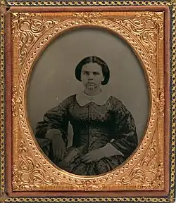 Olive Oatman, ambrotype,  1856