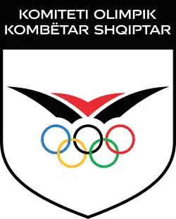 Albanian National Olympic Committee logo