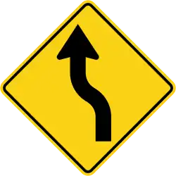 WA-5L Reverse curve to left