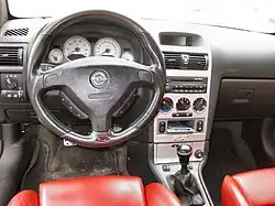 Opel Astra G[broken anchor] Cabrio Cockpit