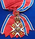 Order of Saint Olav Grand Cross with swords badge 2nd Type