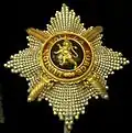 Grand Cordon breast star, with swords.