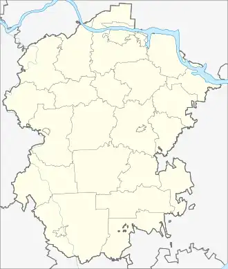 2014 Winter Olympics torch relay is located in Chuvash Republic