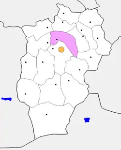 Züünbayan-Ulaan District in Övörkhangai Province