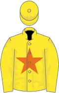 Yellow, orange star