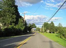 Eastbound PA 443 in McKeansburg