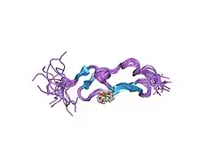 1ff7: THE FIRST EGF-LIKE DOMAIN FROM HUMAN BLOOD COAGULATION FVII (FUCOSYLATED AT SER-60), NMR, 20 STRUCTURES