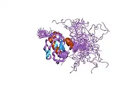 1fht: RNA-BINDING DOMAIN OF THE U1A SPLICEOSOMAL PROTEIN U1A117, NMR, 43 STRUCTURES