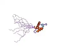 1iuy: Solution structure of the cullin-3 homologue