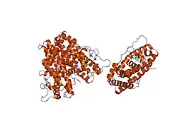 1qku: WILD TYPE ESTROGEN NUCLEAR RECEPTOR LIGAND BINDING DOMAIN COMPLEXED WITH ESTRADIOL
