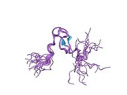 2c6b: SOLUTION STRUCTURE OF THE C4 ZINC-FINGER DOMAIN OF HDM2