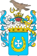 Coat of arms of Count Ignacy Bobrowski (1800)