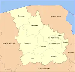 Division into gminas