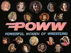 Powerful Women of Wrestling logo