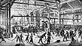 Interior of a rolling mill, 1855